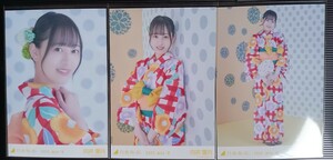 乃木坂46 向井葉月　2022年浴衣　2022.July‐Ⅱ　会場生写真　五種コンプ