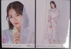 乃木坂46 清宮レイ　パステル　2023.Lucky bag web生写真 ヨリ　ヒキ