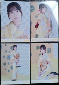 元乃木坂46 鈴木絢音　2022,年浴衣　2022.July‐ 会場生写真　四枚セット　座りヨリ無し