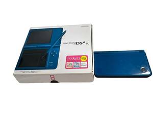 【0511-36】【新品未使用】DSi LL Blue 動作確認済み　充電器　説明書付き　Nintendo ニンテンドー　任天堂