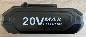 KIMO バッテリ― 20V 2.0Ah 2000mAh 充電式バッテリー 交換電池 電動工具専用 3601/3601B/3602B/6001/8601/T20等対応