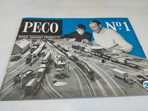 PECO N-ゲージ 鉄道模型 カタログ 英字