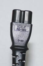 メガネ型　 電源ケーブル 電源コード　KDK-F KS-15C 　5A　125V　ケーブル長1.7m_画像3