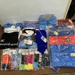 MIZUNO adidas asics NIKE ミズノ アディダス アシックス ナイキ スポーツウェア まとめて21点 サッカー 長袖 半袖 Tシャツ Mサイズ