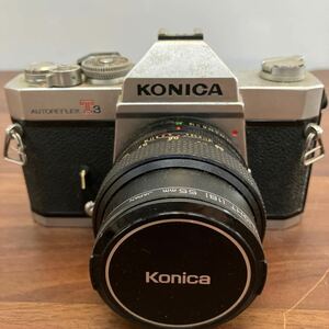 KONIKA コニカ カメラ AUTOREFLEX T3 レンズ付き HEXANON AR 50mm F1.7 当時物 一眼レフ フィルムカメラ 昭和レトロ 趣味 