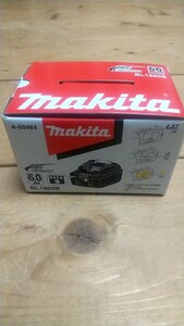 【未使用】【新品】マキタ純正バッテリー　BL1860B(UN3480) 18V 6.0Ah