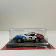 アシェット 公式フェラーリF1コレクション 1/43 #77 Ferrari 365GTB4 Competizione 1972 #39 シャルル・ポッジ ルマン24時間レースミニカー_画像2