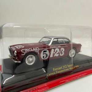 アシェット 公式フェラーリF1コレクション 1/43 vol.114 212 Inter カレラ・パナメリカーナ・メヒコ 1952年 #5 ミニカー Ferrari