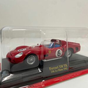 アシェット 公式フェラーリF1コレクション 1/43 Ferrari 330 TR ルマン24時間レース 1962 #6 ミニカー Le Mans モデルカー