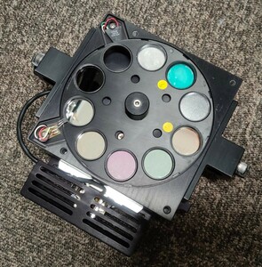 ステッピングモーター駆動フィルターホイール zeiss filter wheel 顕微鏡