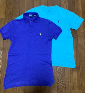 ラルフローレン POLO ポロシャツ+Tシャツ 2点SET Ralph 半袖 USA 古着