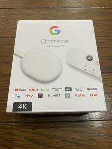 Chromecast with Google TV 4Kモデル GA01919-JP グーグル TV クロームキャスト 