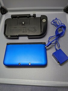 Nintendo 3DS 3DSLL　スライドパッド　ゲームセット ブルー