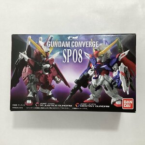 未開封　バンダイ　FW ガンダムコンバージ SP08　ZGMF-X19A インフィニットジャスティスガンダム　ZGMF-X425 デスティニーガンダム　食玩