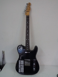  крыло . Japan . Telecaster . электрогитара . Junk . чёрный 