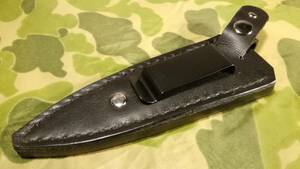 GERBER MARK1 ガーバーマーク1 Mk1 タイプ 本革 LEATHER レザーシース 黒 BLACK ブラック BOOTS KNIFE ブーツナイフ スチレット ダガー系に