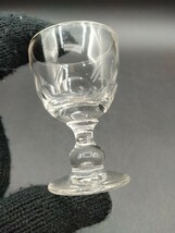 アンティーク 切子 グラス リキュールグラス ミニグラス 鉛ガラス 【2-c】_画像5