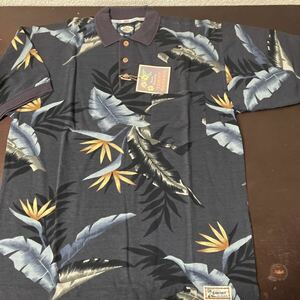 新品TOMMY BAHAMA トミーバハマ ポロシャツ 2390 USAサイズ L BK