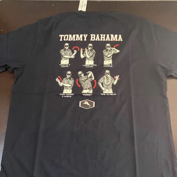 新品TOMMY BAHAMA トミーバハマ Tシャツ新品 211948 USAサイズ S CO