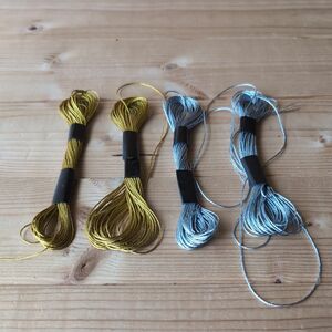 刺繍糸　金糸　銀糸　A