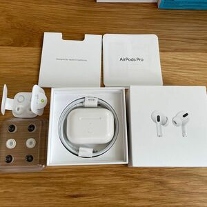 値下げ　Apple AirPods Pro ワイヤレス充電対応　イヤホンAZLA SednaEarfit MAX イヤーピース付