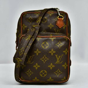 鑑定済 正規品 LOUIS VUITTON ルイヴィトン ミニアマゾン ショルダーバッグ モノグラム 即日配送 Kｔ148-1