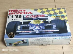 アオシマ 1/43 ウイリアムズホンダ 86年チャンピオンマシン FW-11 