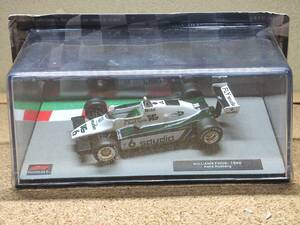 【未開封】1/43 ウィリアムズ FW08 ケケ・ロズベルグ 1982　F1 マシンコレクション デアゴスティーニ 模型のみ