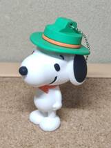 スヌーピー SNOOPY 立体 フィギュア 約10㎝ ボールチェーン ピーナッツ PEANUTS キーホルダー① _画像1