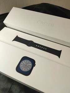 〈新品未開封商品〉 Apple Watch8 45mm アップルウォッチ Model A2775 スポーツバンド グラファイト ステンレススチールピン ポーツバンド