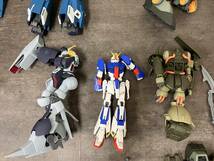 ガンダム リゼル(隊長機)/ギラドーガ/シナンジュ/バイアランカスタム/Zガンダム/マラサイ 組立済品 傷汚れ欠品欠損等有 ジャンク 現状渡し_画像4