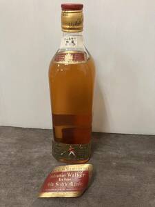 Johnnie Walker Red Label Old Scotch Whisky/ジョニー ウォーカー 赤ラベル 未開栓 液面低下等の可能性有 ラベル剥がれ有 現状お渡し