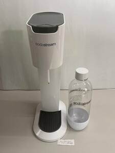 SodaStream/ソーダストリーム G100 GENESIS/ジェネシス 本体 ボトル 家庭用 炭酸水メーカー 2022年4月20日購入 やや傷汚れ等有 現状お渡し