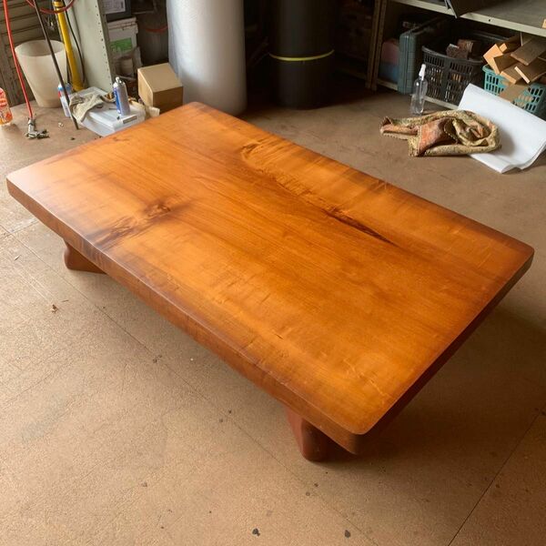 一枚板 座卓 ローテーブル 机 センターテーブル 天然木 木製　無垢材