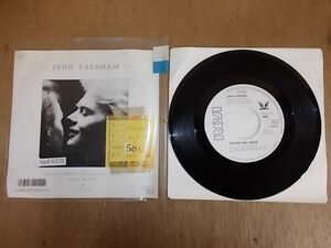 epd6222　EP放送局見本盤　【A-A不良T-有】　ジョンファーナム/ユーアーザヴォイス
