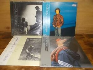 c1114　【未確認】　岸田智史　LP4枚セット