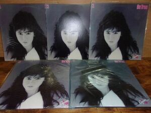 B7513　【未確認】中村あゆみ/Be True　LP5枚セット　*5