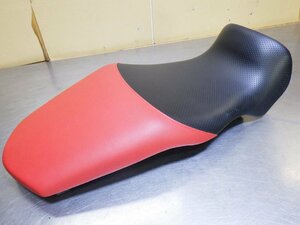  Ducati SS900 after market table leather re-covering nonslip seat, Anne ko pulling out seat, main seat, beautiful goods, red / black * last model,SS1000DS