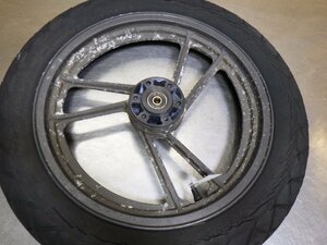 RG250γ front wheel 16x2.15, Junk *GJ21A,RG250 Gamma 