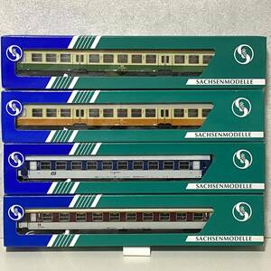 *SACHSEN MODELLE( The ksen model ) 74432,74473,74505,74542 DR CD HO gauge passenger car together 4 both SACHSENMODELLE