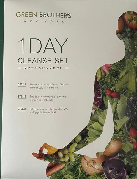 1DAY CLEANSE SET グリーンブラザーズ　ファスティングセット