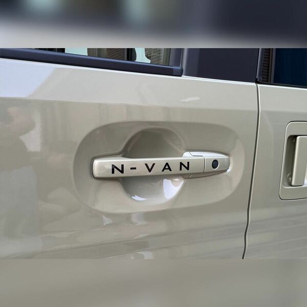 N-VAN ドアハンドル ステッカー　ホンダ　エヌバン　サービスステッカー付き　送料無料