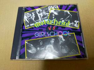 即決　日本盤CD　MOTORHEAD VS GIRLSCHOOL　MOTOR HEAD VS GIRL SCHOOL　 モーターヘッドVSガールスクール