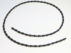  loop type high purity tera hell tsu cut / magnetism hema tight necklace neck * wrist * pair neck . limited amount 