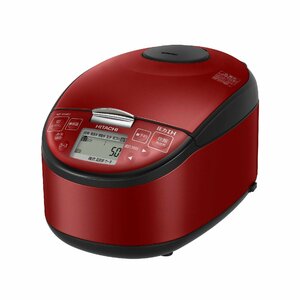 【在庫品のみ】 メタリックレッド 炊飯器 黒厚鉄釜 RZ－H10EJ 日本製 圧力IH 日立 一人暮らし 5．5合 蒸気セーブ