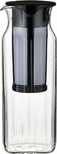 【現品限り】 コーヒーサーバー T296KF2－BK ｉｗａｋｉ（イワキ） 耐熱ガラス ティー 角型サーバー ＆ａｍｐ； 1．0