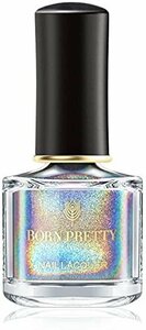 【特価】 PRETTY 眩しい虹色 ホロ キラキラレーザーポリッシュ BORN 6ｍｌ レーザーグリッター マニキュア