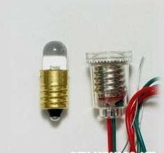 【在庫品のみ】 超高輝度電球型LED（白色・8ｍｍ・1．5V用）