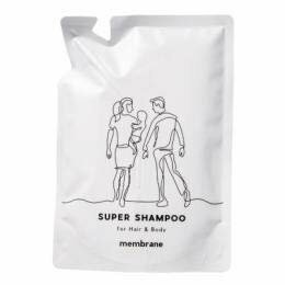 【特価】 スーパーヘアー＆ａｍｐ；ボディシャンプー メンブレン CAC化粧品 400ｍｌ（詰め替え用）