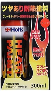 【お買い得品】 艶あり耐熱塗料 ホルツ Hｏｌｔｓ ヒートペイント 300ｍｌ 耐熱温度 200℃ MH11250 レッド